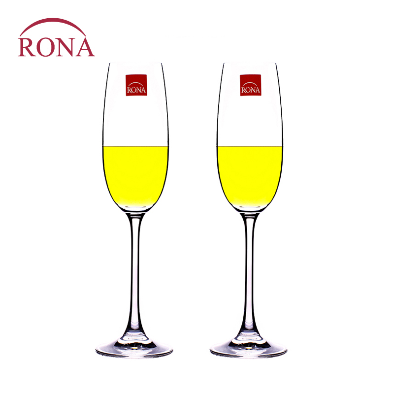 2911捷克RONA水晶紅酒杯笛型香檳杯